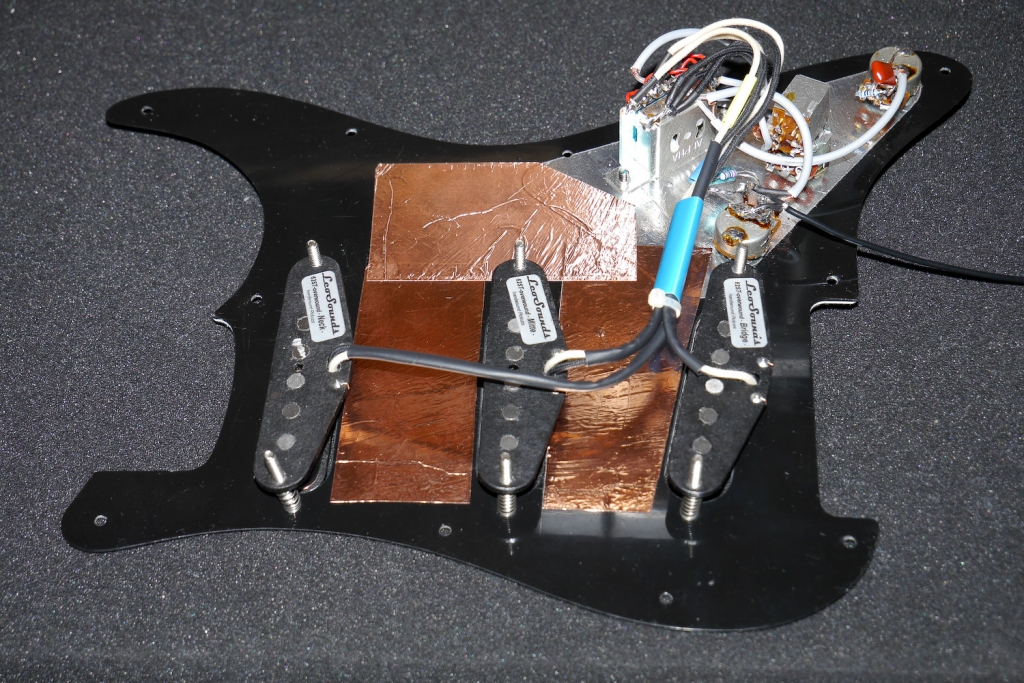Shielding guitar pickups with adhesive copper foil jimkim.de